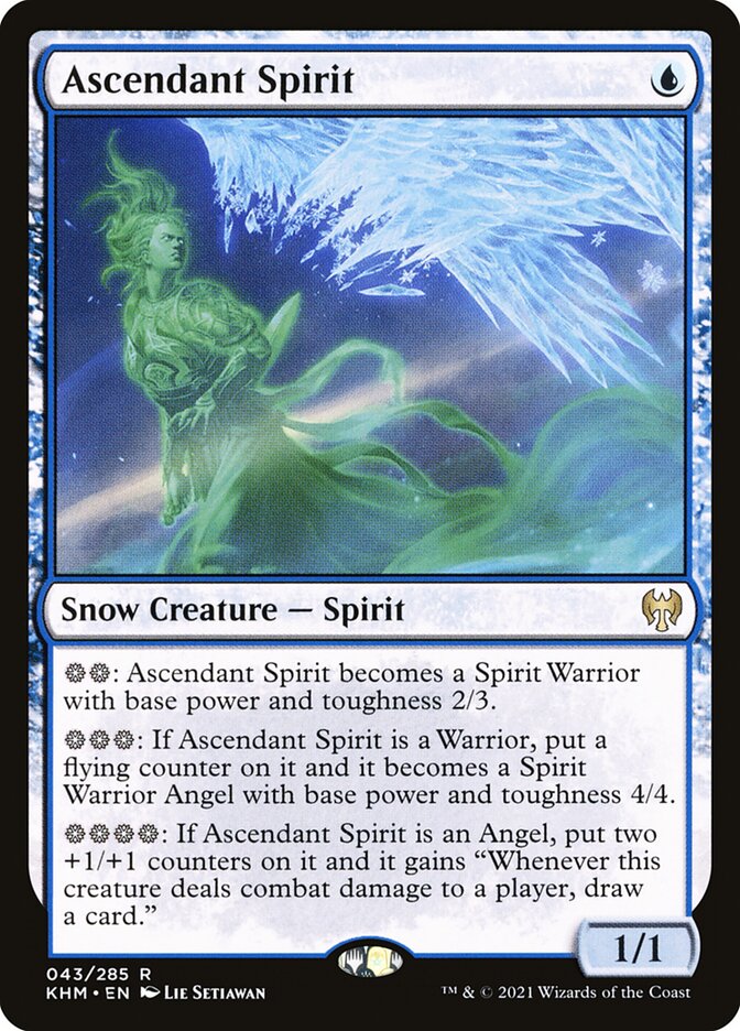 Ascendant Spirit 43 (Kaldheim)  | Good Games Cannington