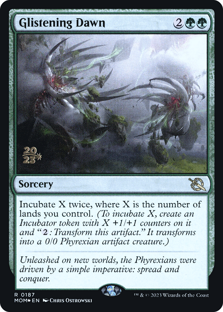 Glistening Dawn [March of the Machine Prerelease Promos] | Good Games Cannington