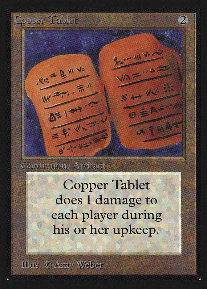 Copper Tablet [International Collectors' Edition] | Good Games Cannington