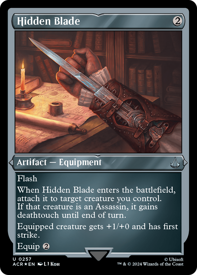 Hidden Blade (Foil Etched) [Assassin's Creed] | Good Games Cannington