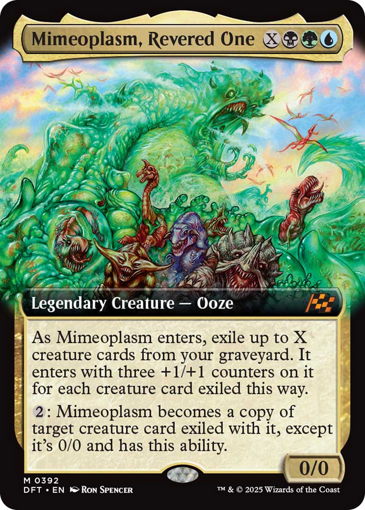 Mimeoplasm, Revered One (Extended Art) [Aetherdrift] | Good Games Cannington