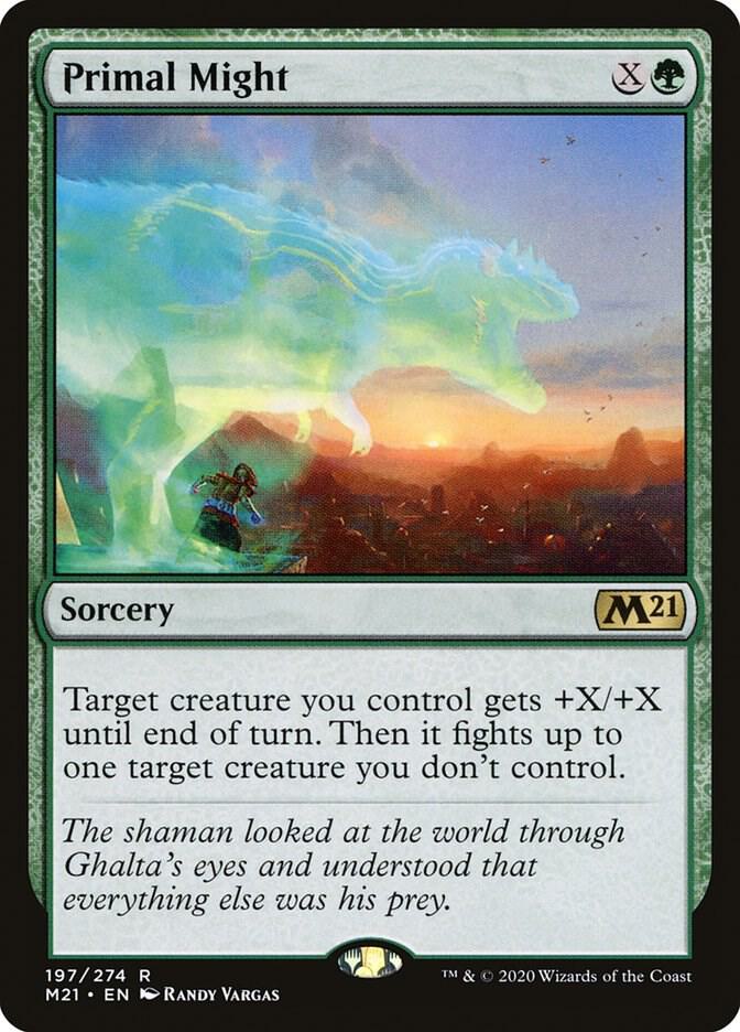 Primal Might 197 (Core Set 2021)  | Good Games Cannington