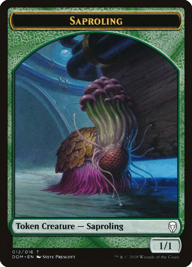Saproling Token (012/016) [Dominaria Tokens] | Good Games Cannington