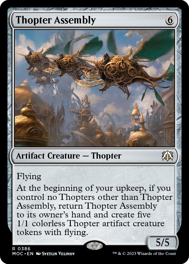 Thopter Assembly [March of the Machine Commander] | Good Games Cannington