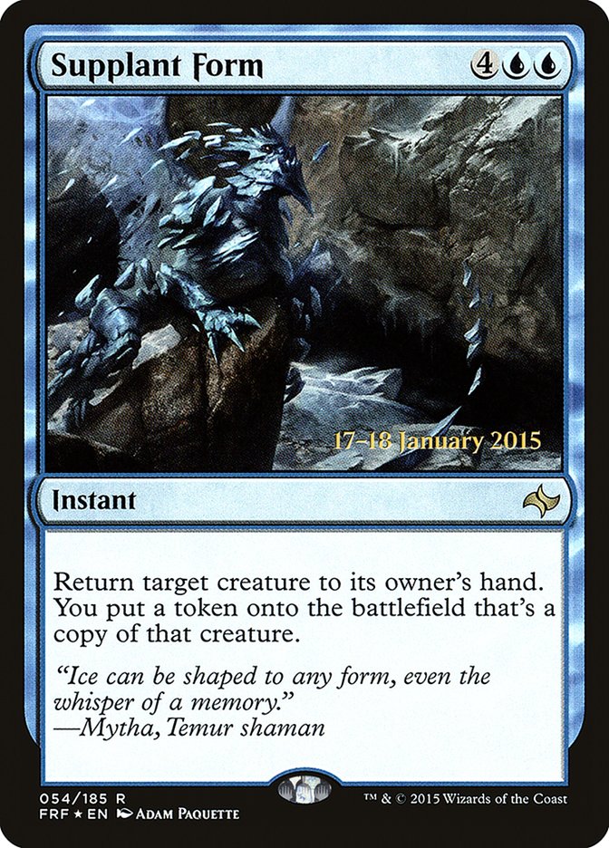 Supplant Form [Fate Reforged Prerelease Promos] | Good Games Cannington