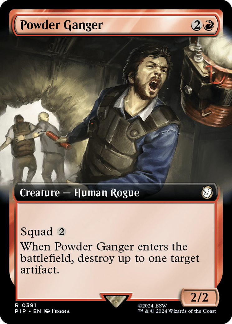 Powder Ganger (Extended Art) [Fallout] | Good Games Cannington