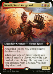 Neyali, Suns' Vanguard (Extended Art) [Phyrexia: All Will Be One Commander] | Good Games Cannington