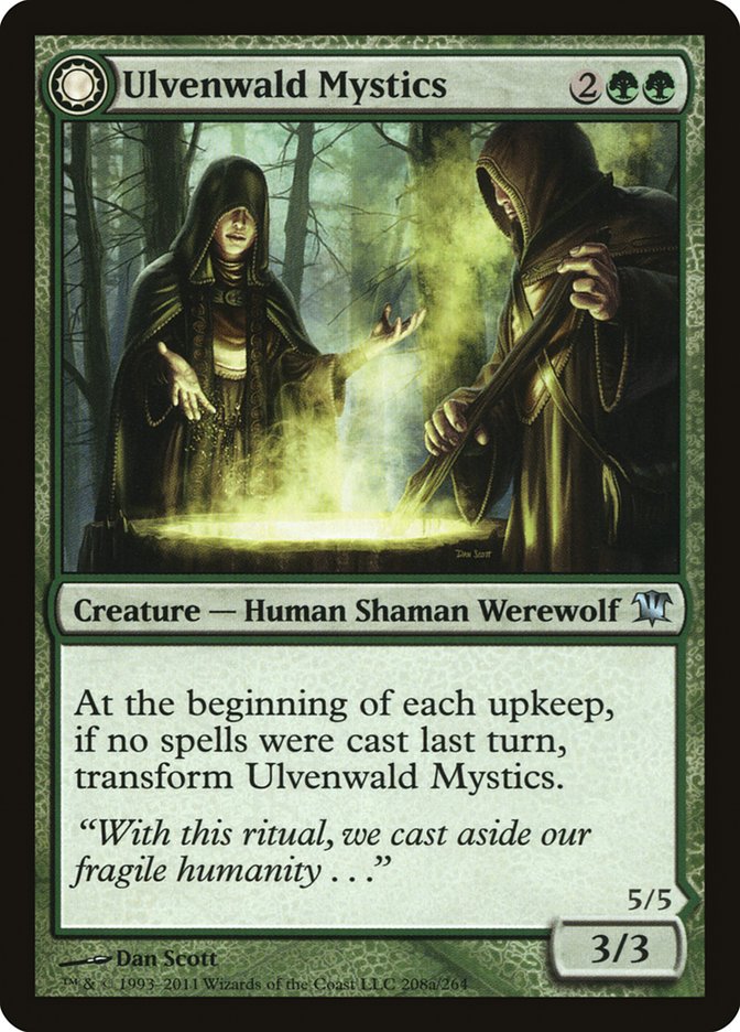 Ulvenwald Mystics // Ulvenwald Primordials [Innistrad] | Good Games Cannington