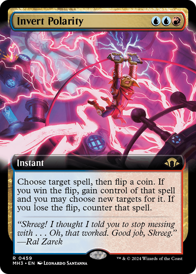 Invert Polarity (Extended Art) [Modern Horizons 3] | Good Games Cannington