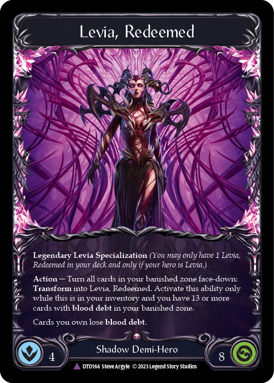 Levia, Redeemed // Blasmophet, Levia Consumed (Marvel) [DTD164] (Dusk Till Dawn)  Cold Foil | Good Games Cannington