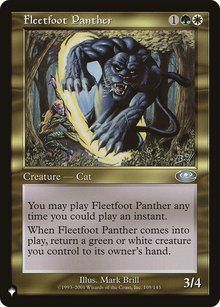 Fleetfoot Panther [The List] | Good Games Cannington