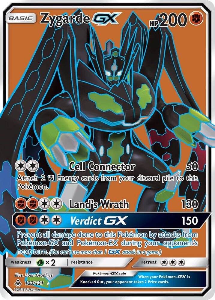 Zygarde GX 123/131 (SM - Forbidden Light)  - Holofoil | Good Games Cannington