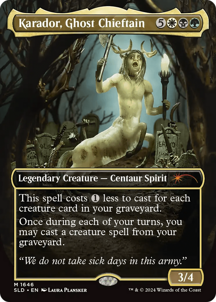 Karador, Ghost Chieftain [Secret Lair Drop Series] | Good Games Cannington