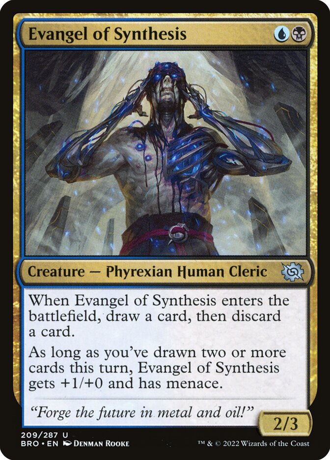 Evangel of Synthesis 209/287 (The Brothers' War)  | Good Games Cannington
