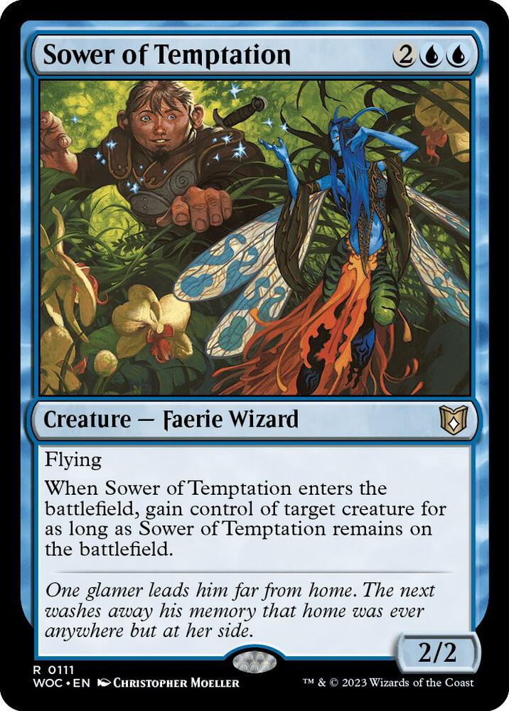 Sower of Temptation 111 (Commander: Wilds of Eldraine)  | Good Games Cannington
