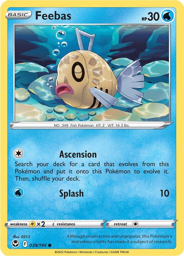 Feebas (039/195) [Sword & Shield: Silver Tempest] | Good Games Cannington
