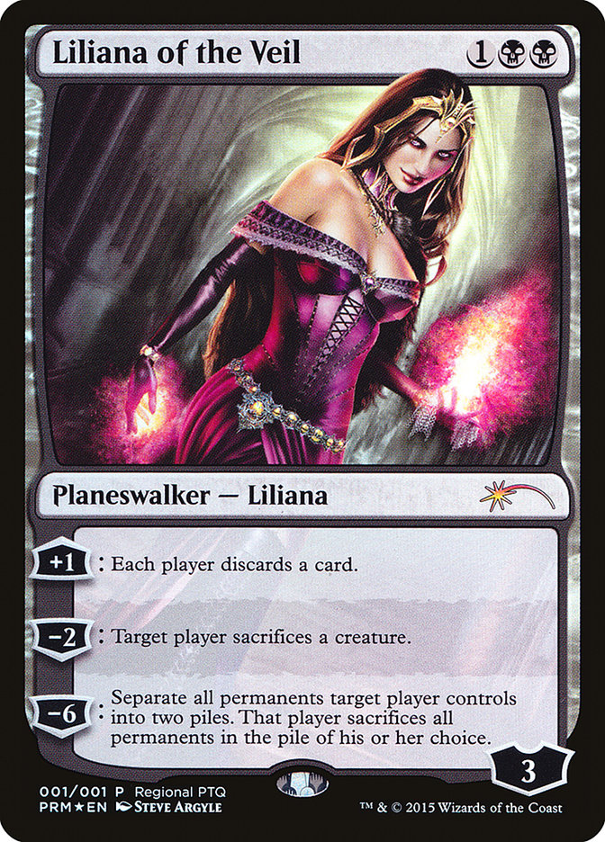 Liliana of the Veil (Regional PTQ) [Pro Tour Promos] | Good Games Cannington