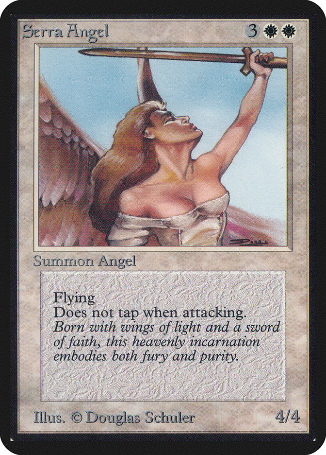Serra Angel [Alpha Edition] | Good Games Cannington