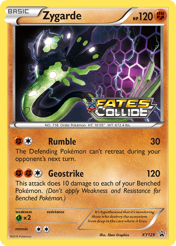 Zygarde (XY129) [XY: Black Star Promos] | Good Games Cannington