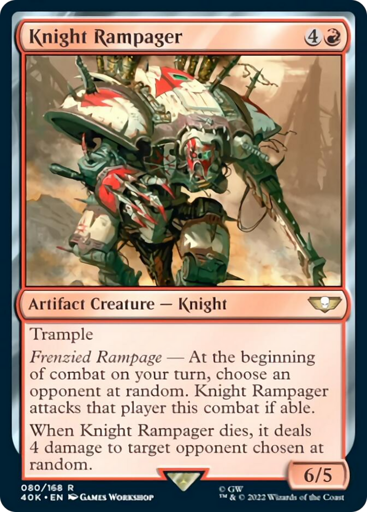 Knight Rampager [Warhammer 40,000] | Good Games Cannington