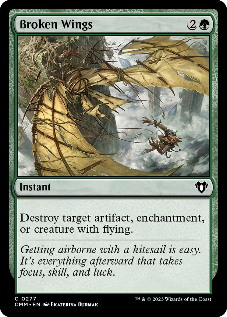 Broken Wings [Commander Masters] | Good Games Cannington