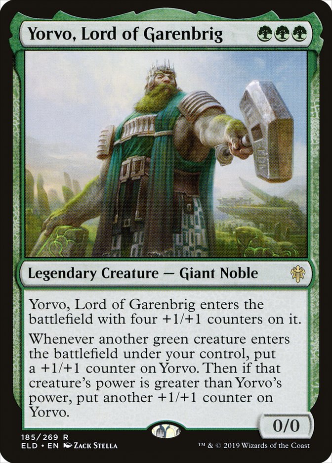 Yorvo, Lord of Garenbrig 185 (Throne of Eldraine)  | Good Games Cannington