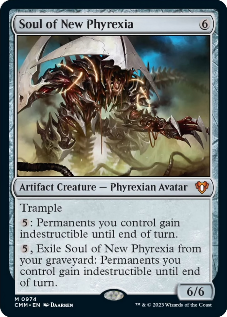Soul of New Phyrexia [Commander Masters] | Good Games Cannington