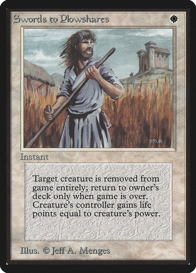 Swords to Plowshares [Beta Edition] | Good Games Cannington