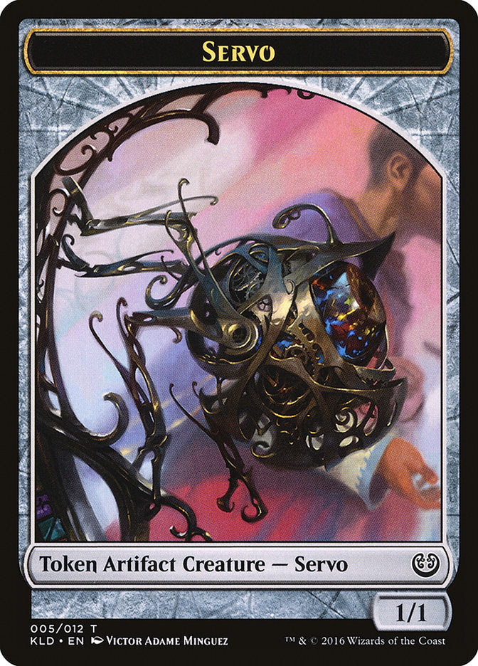 Servo Token (005/012) [Kaladesh Tokens] | Good Games Cannington