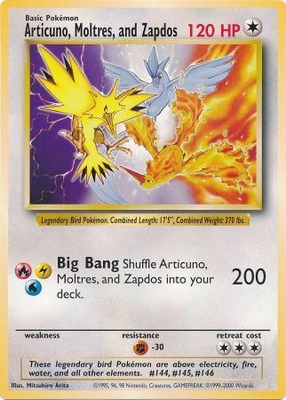 Articuno, Moltres, and Zapdos (Jumbo Card) [Miscellaneous Cards] | Good Games Cannington