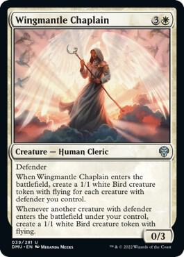 Wingmantle Chaplain 39 (Dominaria United)  - Foil | Good Games Cannington