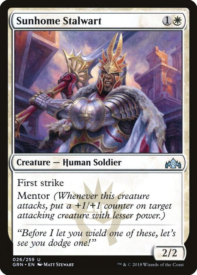 Sunhome Stalwart 26 (Guilds of Ravnica)  | Good Games Cannington