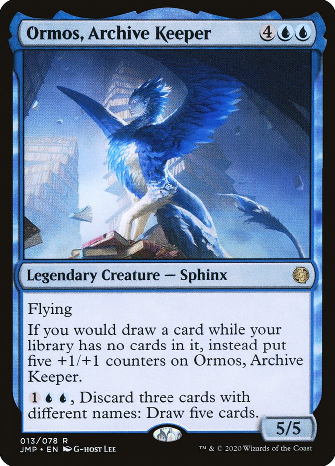 Ormos, Archive Keeper 13/495 (Jumpstart)  | Good Games Cannington