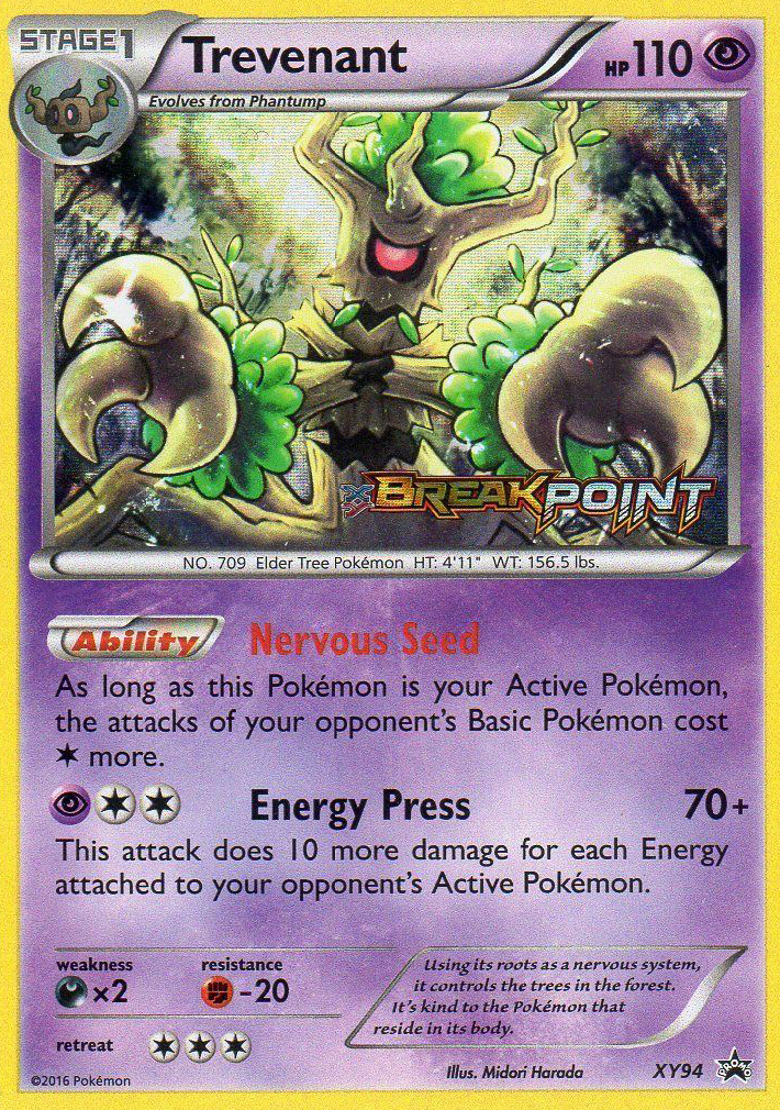 Trevenant (XY94) (Prerelease) [XY: Black Star Promos] | Good Games Cannington