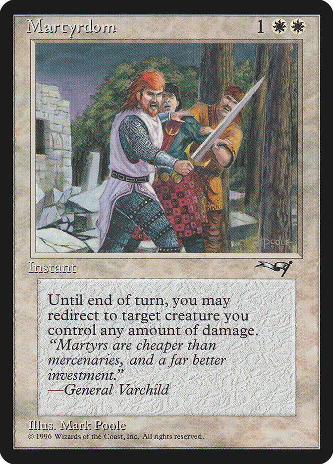 Martyrdom (Sword Drawn) [Alliances] | Good Games Cannington