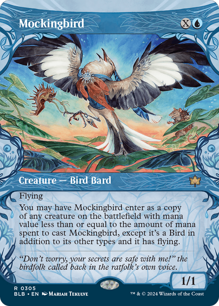 Mockingbird (Showcase) [Bloomburrow] | Good Games Cannington