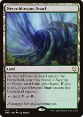Necroblossom Snarl [Phyrexia: All Will Be One Commander] | Good Games Cannington