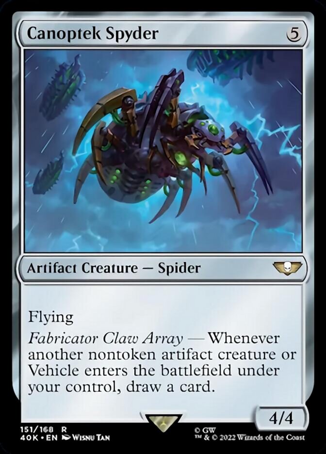 Canoptek Spyder (Surge Foil) [Warhammer 40,000] | Good Games Cannington