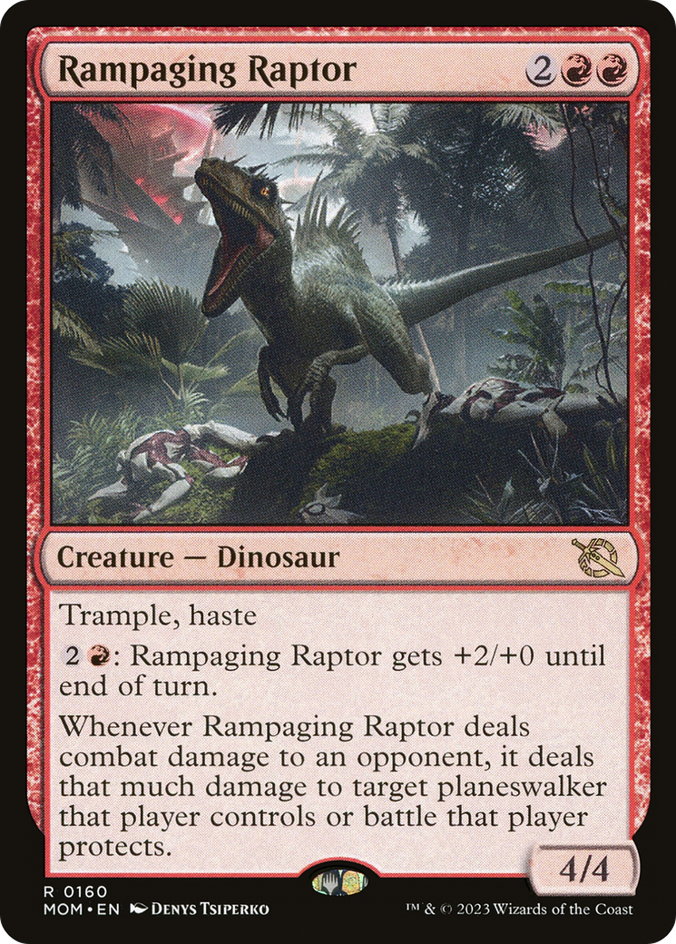 Rampaging Raptor [March of the Machine] | Good Games Cannington