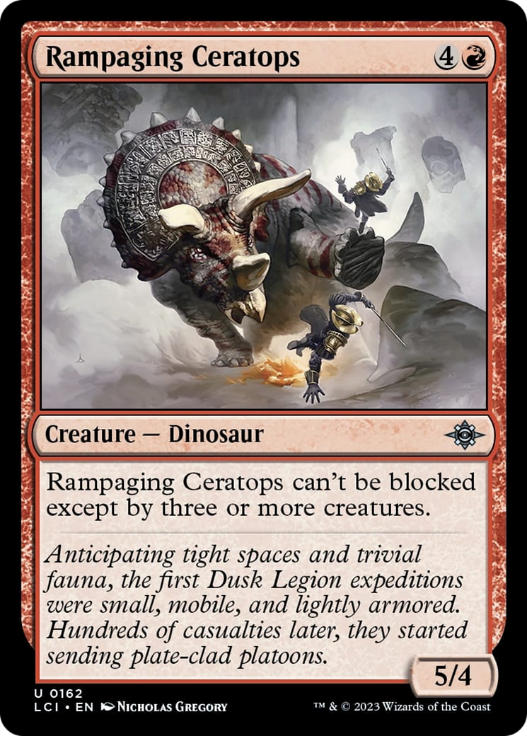 Rampaging Ceratops [The Lost Caverns of Ixalan] | Good Games Cannington