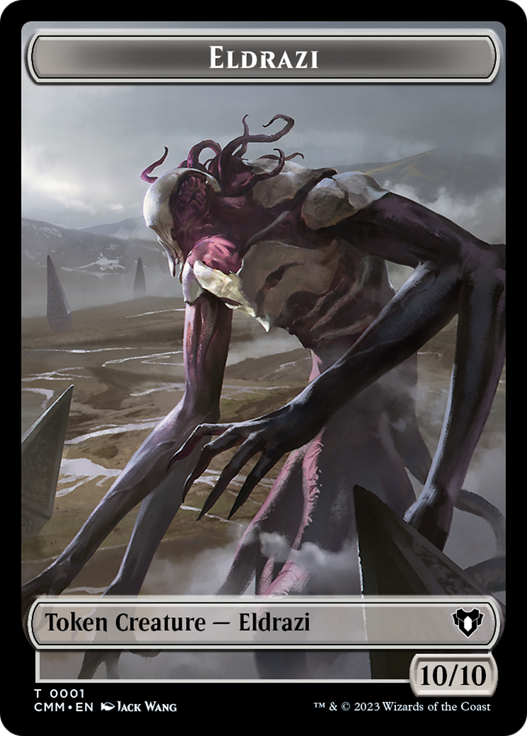 Eldrazi Spawn // Rat Double-Sided Token [Commander Masters Tokens] | Good Games Cannington