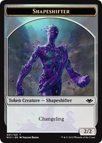 Shapeshifter (001) // Rhino (013) Double-Sided Token [Modern Horizons Tokens] | Good Games Cannington