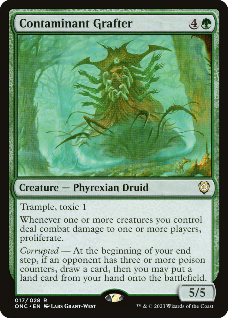 Contaminant Grafter [Phyrexia: All Will Be One Commander] | Good Games Cannington