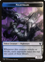 Satyr // Nightmare Double-Sided Token [Theros Beyond Death Tokens] | Good Games Cannington