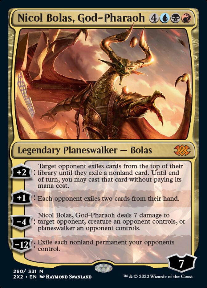 Nicol Bolas, God-Pharaoh [Double Masters 2022] | Good Games Cannington