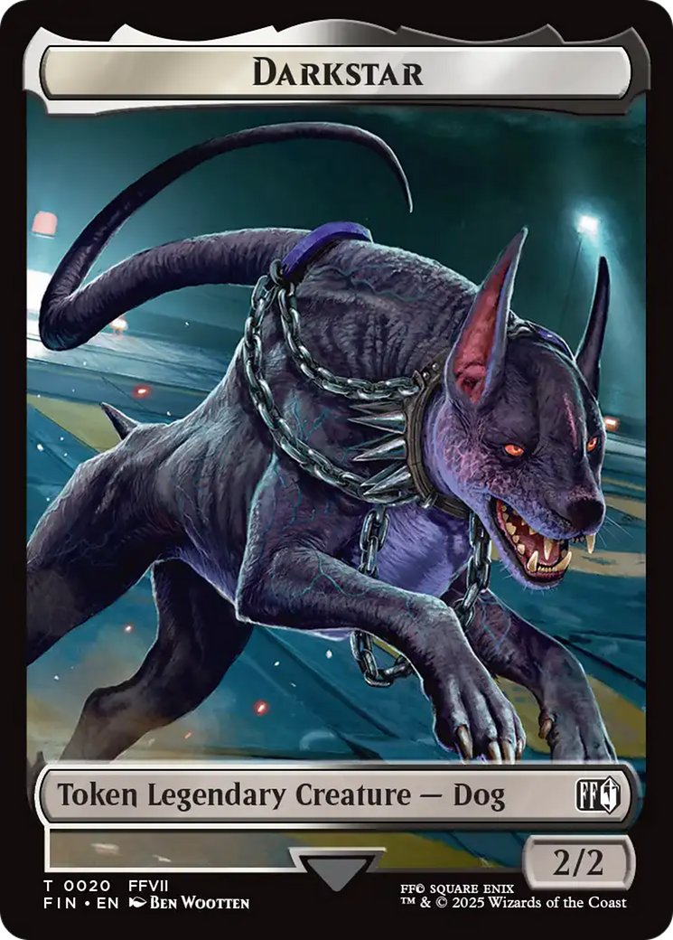 Angelo // Darkstar Double-Sided Token [FINAL FANTASY Tokens] | Good Games Cannington