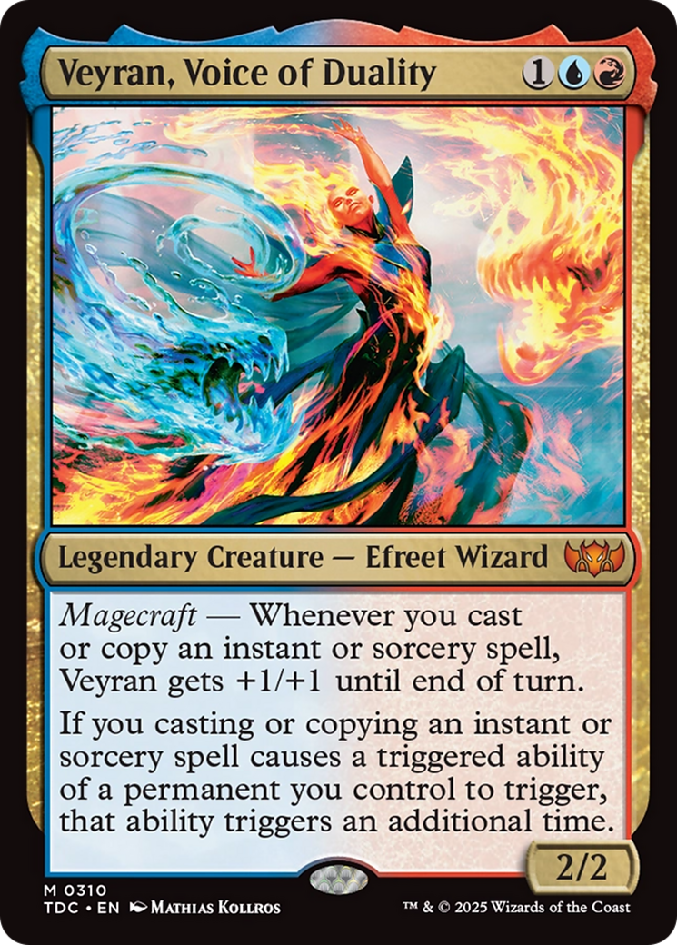 Veyran, Voice of Duality [Tarkir: Dragonstorm Commander] | Good Games Cannington