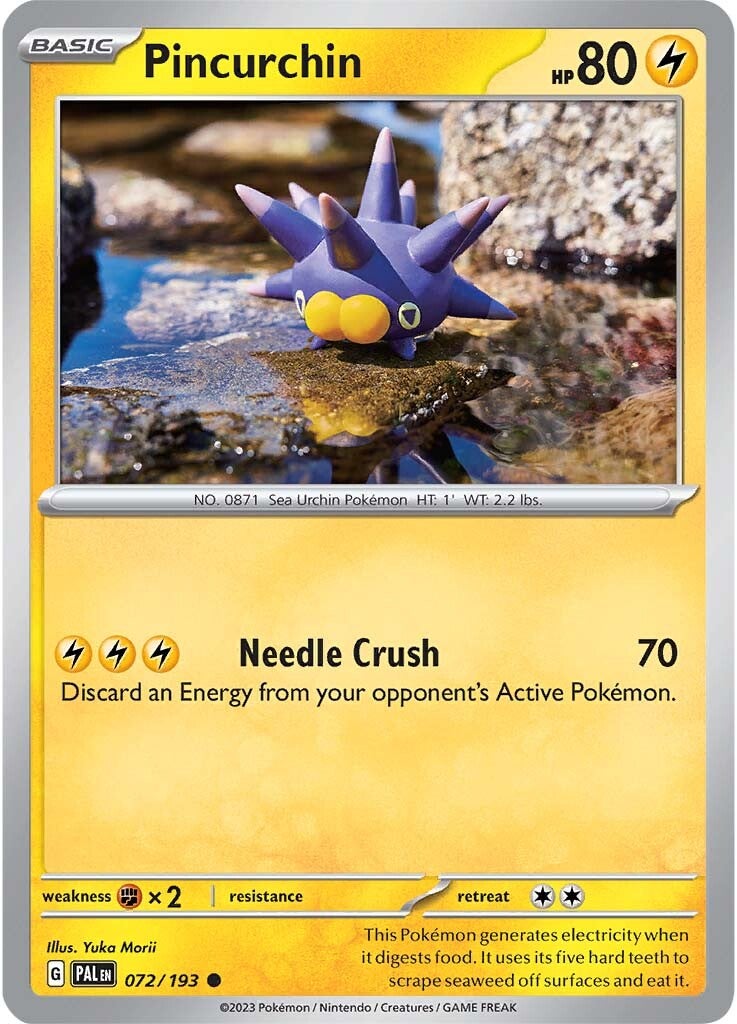 Pincurchin (072/193) [Scarlet & Violet: Paldea Evolved] | Good Games Cannington