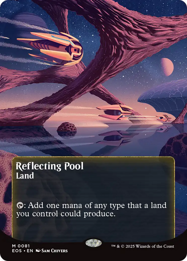 Reflecting Pool (0081) (Borderless) [Edge of Eternities: Stellar Sights] | Good Games Cannington