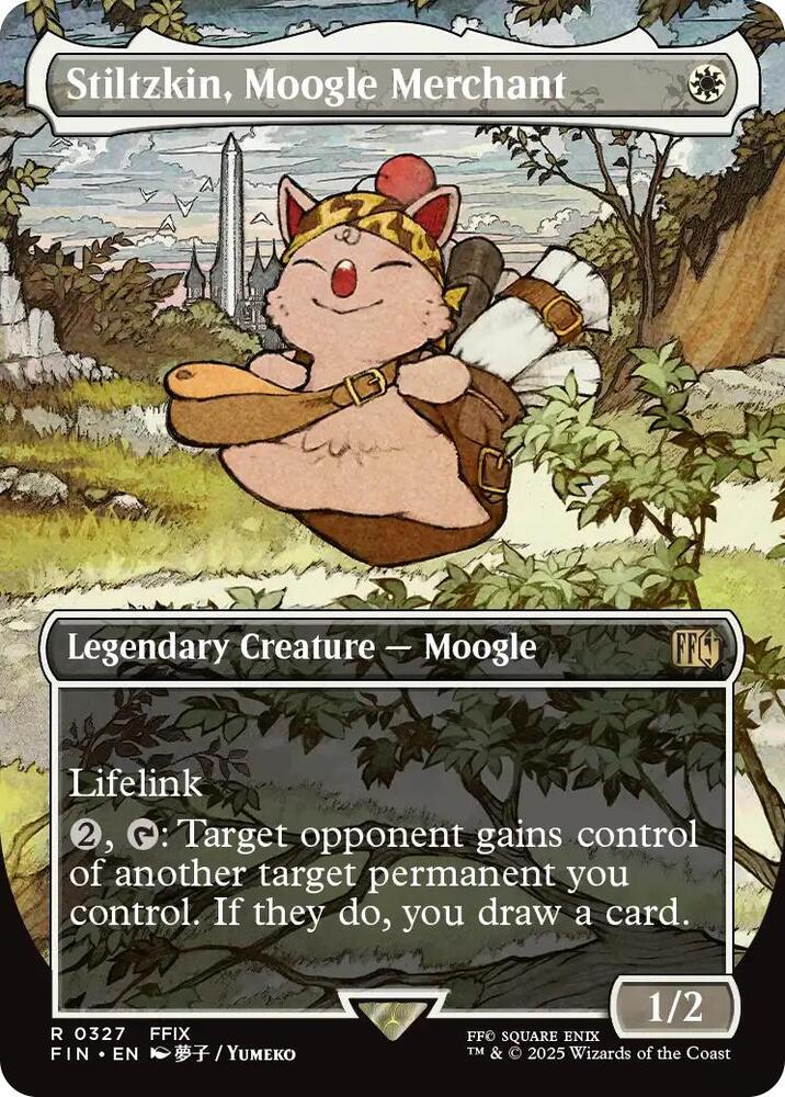 Stiltzkin, Moogle Merchant 327 (FINAL FANTASY)  - Foil | Good Games Cannington